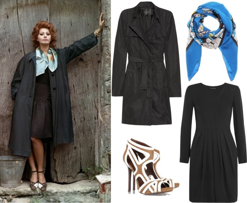 styl sophi loren italian chic
